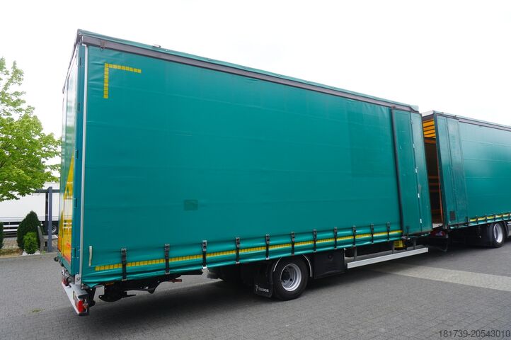 Prelată culisantă & remorcă MAN TGX 18.470 / 2022 / Curtainsider 19 EPAL