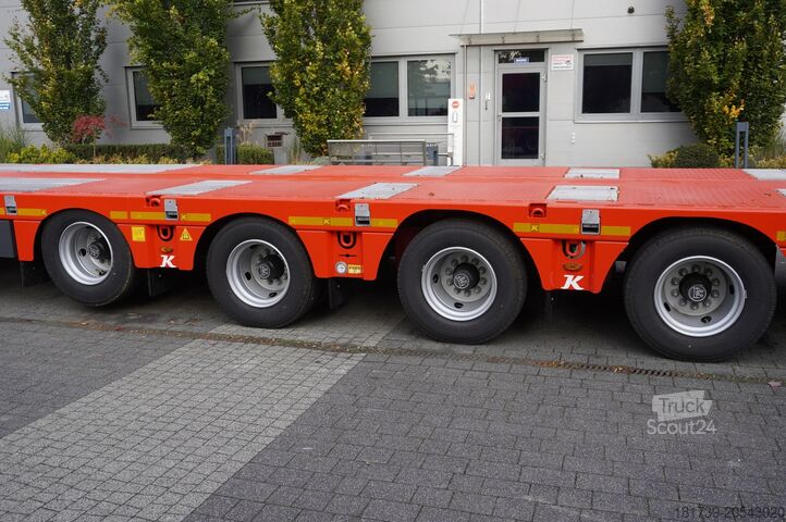 Tracteur & nouvelle remorque surbaissée MAN TGX 28.510 6×2 / BRAND-NEW Kässbohrer LB