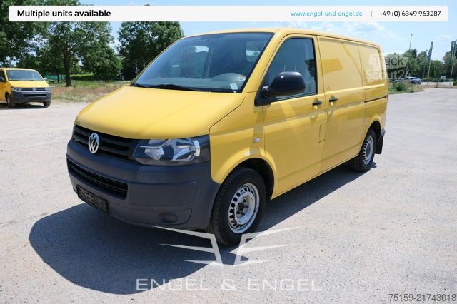 Panel van Volkswagen T5 Transporter 2.0 TDI PARKTRONIK EURO-5 2xSCHIEBETÜR CoC