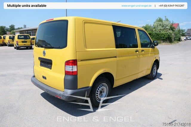 Panel van Volkswagen T5 Transporter 2.0 TDI PARKTRONIK EURO-5 2xSCHIEBETÜR CoC