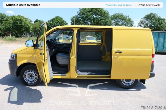 Panel van Volkswagen T5 Transporter 2.0 TDI PARKTRONIK EURO-5 2xSCHIEBETÜR CoC