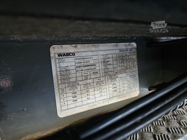 Düşük yükleyici Nooteboom FLSDO-13-27F1 / TIEFLADER / RADMULDEN