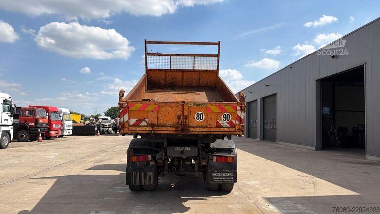 3-puoleinen kippauslaite Renault KERAX 420 (4X4 / CAMION D'ESPAGNE / LAMES / GRA...