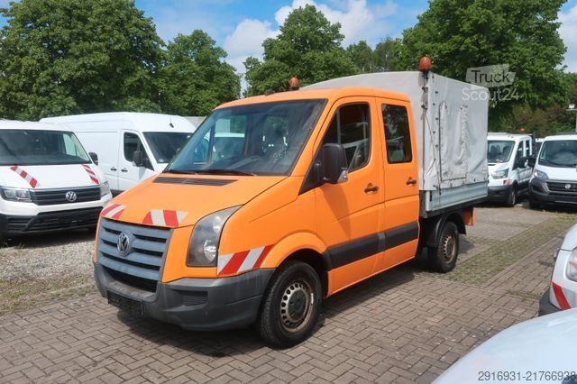 Pick-up dodávka VOLKSWAGEN Crafter Pritsche 30 kurz L1 Doppelkabine FN:267