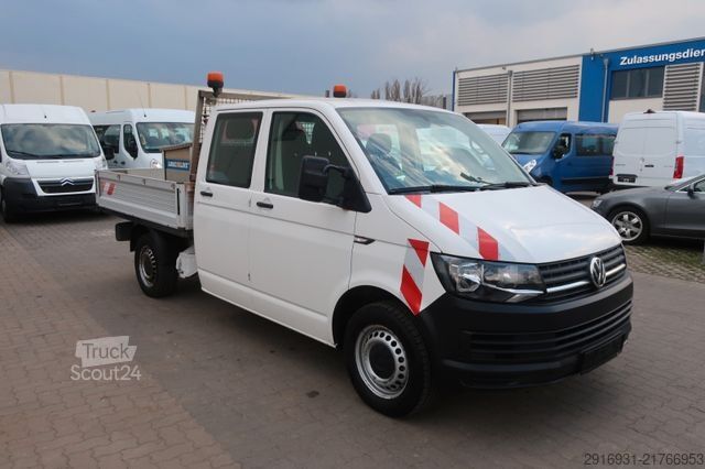 Pick-up dodávka VOLKSWAGEN T6 Transporter Pritsche Doka lang Klima / Nr.177