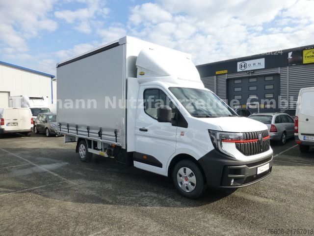 Aizkaru sānu furgons RENAULT NEW Master Pritsche Plane Vollalu