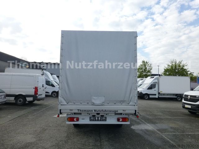Aizkaru sānu furgons RENAULT NEW Master Pritsche Plane Vollalu