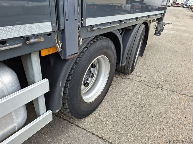 Lastebil med plan MERCEDES-BENZ 2545 L 6x2*4 Antos Kran PK 22.001L TEC Funk AHK