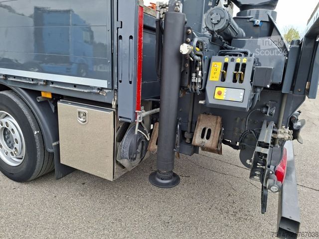 Lastebil med plan MERCEDES-BENZ 2545 L 6x2*4 Antos Kran PK 22.001L TEC Funk AHK