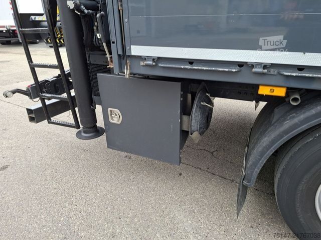 Lastebil med plan MERCEDES-BENZ 2545 L 6x2*4 Antos Kran PK 22.001L TEC Funk AHK