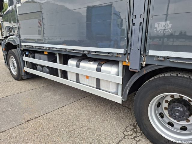 Lastebil med plan MERCEDES-BENZ 2545 L 6x2*4 Antos Kran PK 22.001L TEC Funk AHK