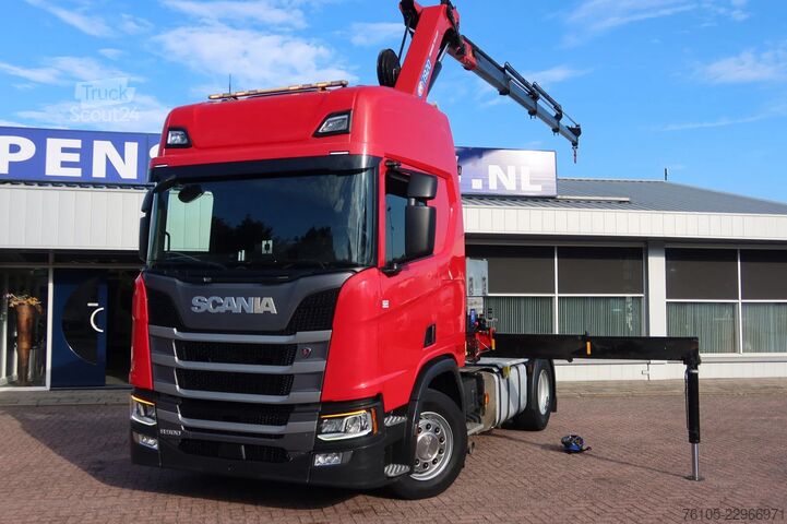 Автокран Scania R500 NGS 4x2 Trekker met kraan HMF 1920