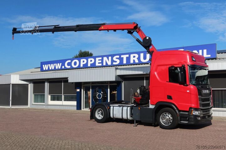 Автокран Scania R500 NGS 4x2 Trekker met kraan HMF 1920