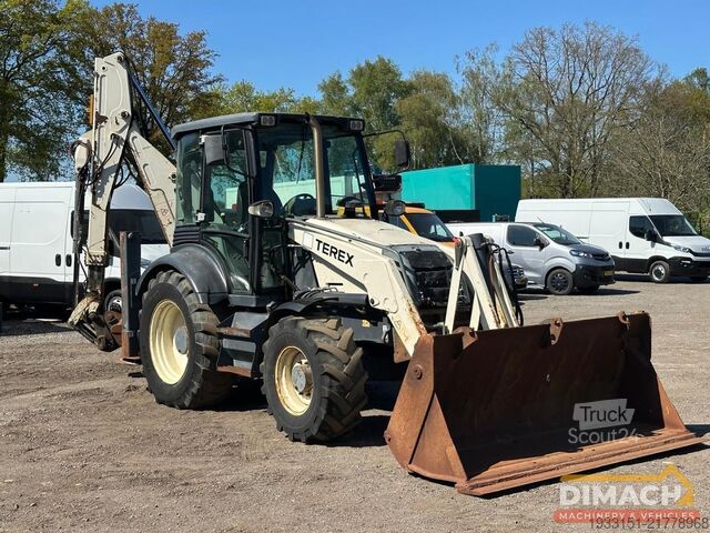 Kombination grävmaskin/lastare Terex 860