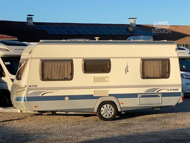 Caravane FENDT Saphier 470 TF, Mover, Klima, Markise