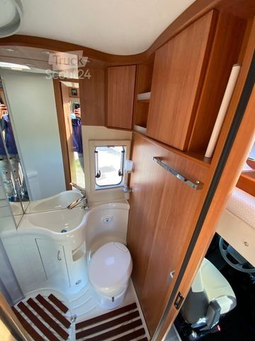 Alkove-camper EURAMOBIL Terrestra A 570 HS, Hubstützen, AHK, SAT,Luftfed