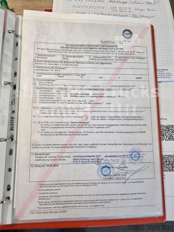 LKW mit Tankaufbau MAN TGS 26.440 / Top Load / Diesel / Lindner-Fischer