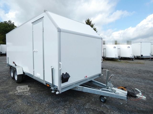 Skříňový přívěs BLYSS Kofferanhänger F3561 mit Heckklappe & Seitentür
