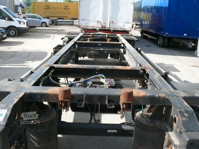 Reboque de chassis intercambiável KRONE AZ Wechselfahrgestell Anhänger