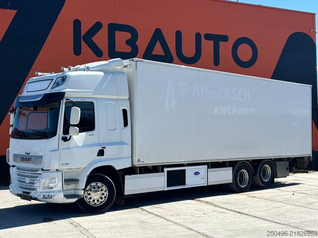 Transport w lodówce/zamrażarce DAF CF 450 6x2 SUPRA 950 U / BOX L=9408 mm