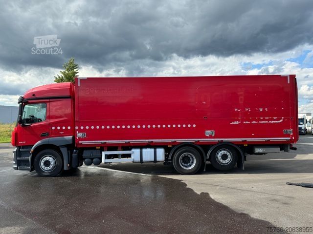 Drankentruck MERCEDES-BENZ ACTROS 2543 L / LBW 2 x AHK / LENKACHSE / 19 PAL