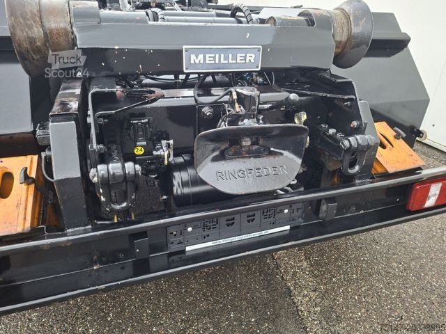 Camion benne à bras amovible MAN 17.232 FK F90 Abrollkipper Meiller ex-Feuerwehr