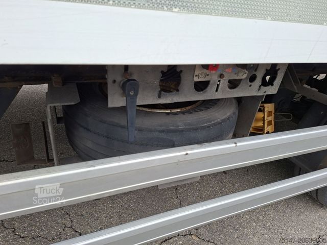 Skåpsläp ACKERMANN-FRUEHAUF 11,9 t Tandem-Anhänger Türen vorne Durchlade LBW