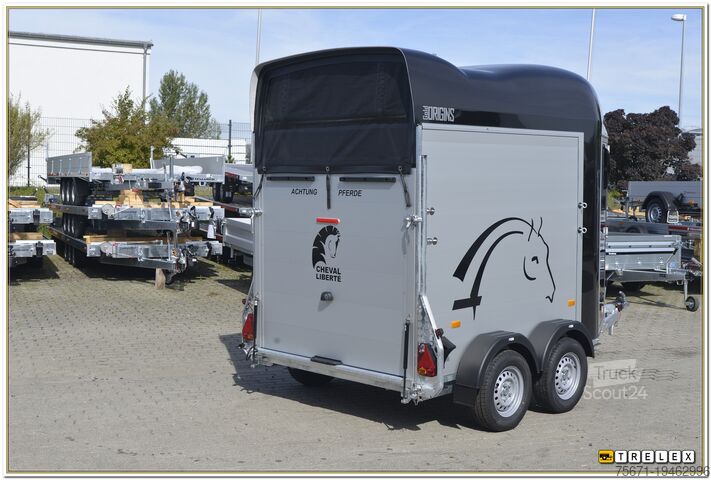 Pferdeanhänger Cheval Liberte Gold Origins Alu Sattelkammer 100 km/h