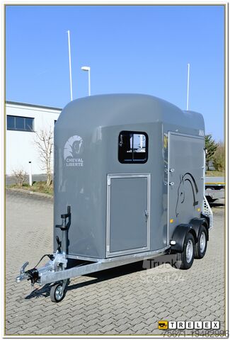 Pferdeanhänger Cheval Liberte Gold Origins Alu Sattelkammer 100 km/h