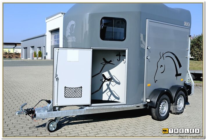 Pferdeanhänger Cheval Liberte Gold Origins Alu Sattelkammer 100 km/h