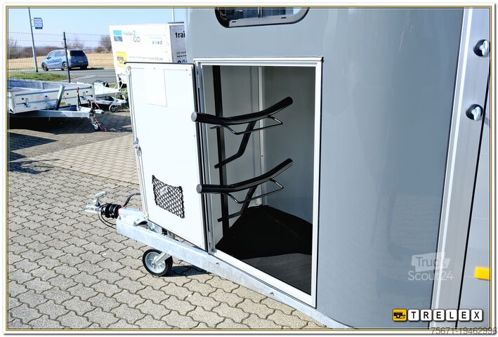 Pferdeanhänger Cheval Liberte Gold Origins Alu Sattelkammer 100 km/h