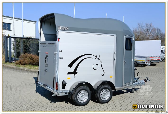 Pferdeanhänger Cheval Liberte Gold Origins Alu Sattelkammer 100 km/h