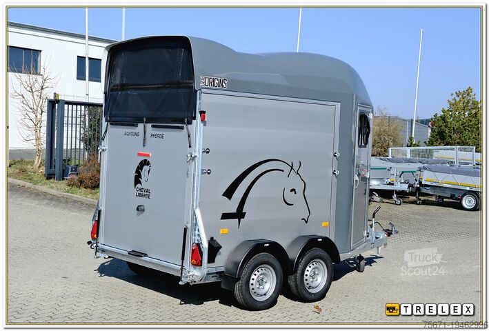 Pferdeanhänger Cheval Liberte Gold Origins Alu Sattelkammer 100 km/h