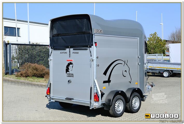 Pferdeanhänger Cheval Liberte Gold Origins Alu Sattelkammer 100 km/h