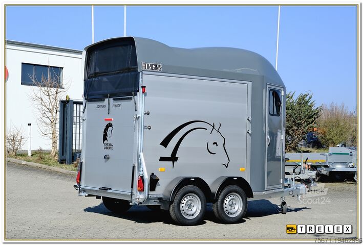 Pferdeanhänger Cheval Liberte Gold Origins Alu Sattelkammer 100 km/h
