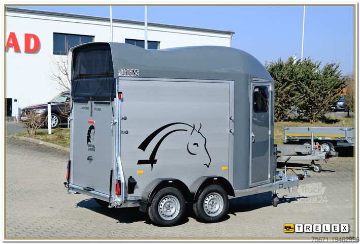 Pferdeanhänger Cheval Liberte Gold Origins Alu Sattelkammer 100 km/h