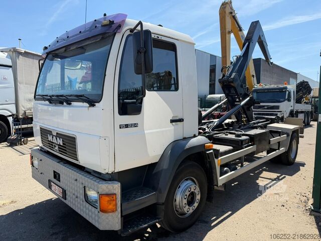 Systém hákového ramena MAN 15.224 HOOKLIFT PALFINGER PLS 10 - STEEL SPRING...