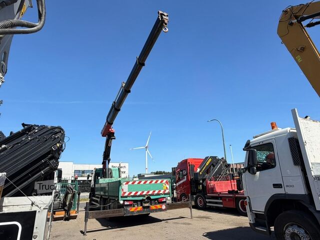 Plataforma de carga MAN TGA 26.480 6x2 PRITSCHE + 52Tm KRAN HMF ODIN K4...