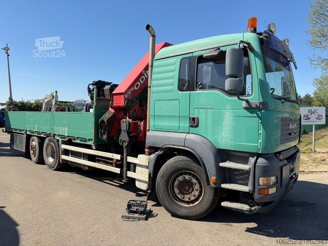 شاحنة رافعة MAN TGA 26.480 6x2 + 52Tm CRANE HMF ODIN K4 (+1 ME)...
