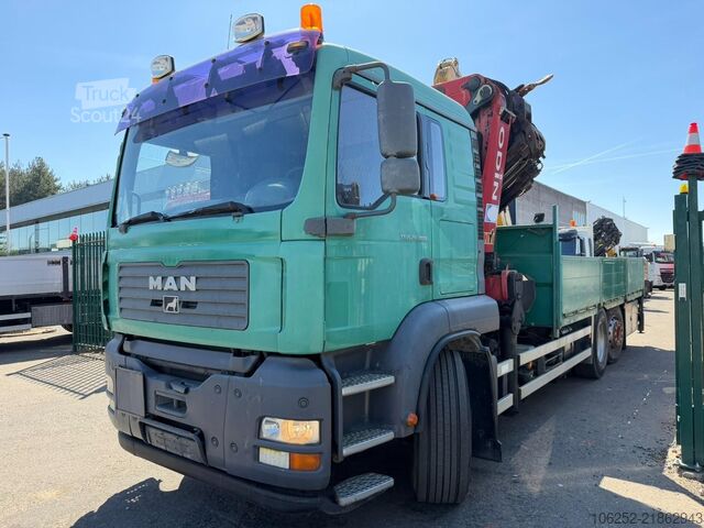 شاحنة رافعة MAN TGA 26.480 6x2 + 52Tm CRANE HMF ODIN K4 (+1 ME)...
