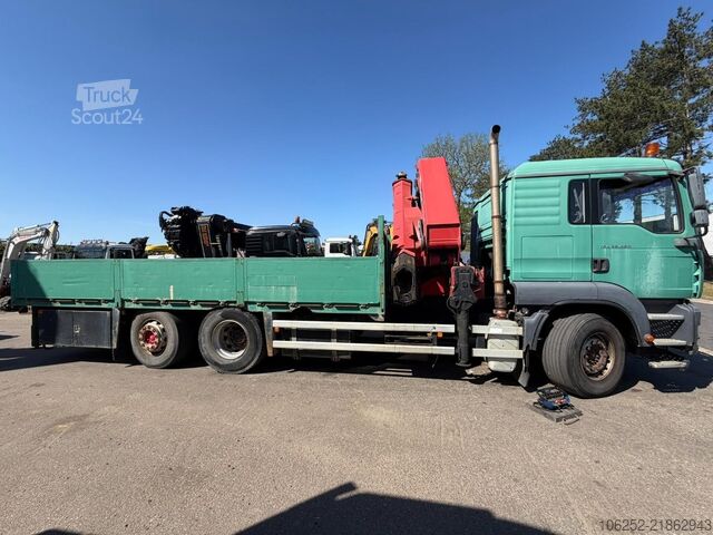 شاحنة رافعة MAN TGA 26.480 6x2 + 52Tm CRANE HMF ODIN K4 (+1 ME)...