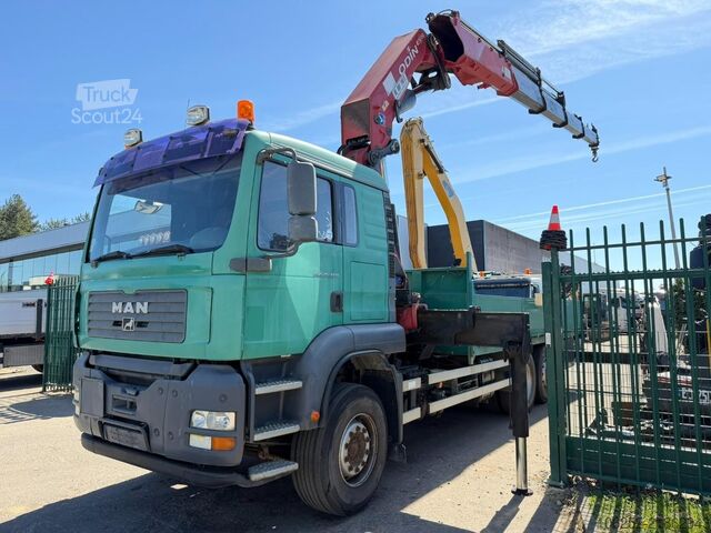 شاحنة رافعة MAN TGA 26.480 6x2 + 52Tm CRANE HMF ODIN K4 (+1 ME)...