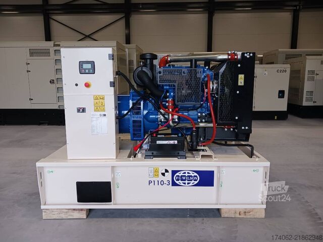 σκύρα FG Wilson P110-3 - 110 kVA Open Genset - DPX-16008-O