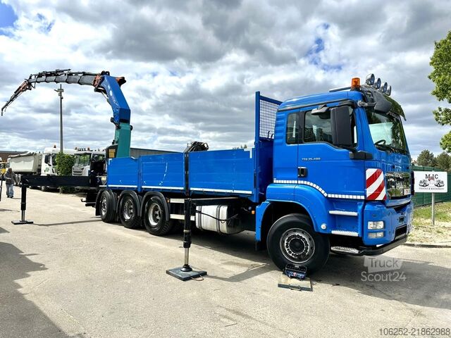 Kranbil MAN TGS 35.400 8x4 TRIDEM + (32.5m) CRANE HMF 4720 ...