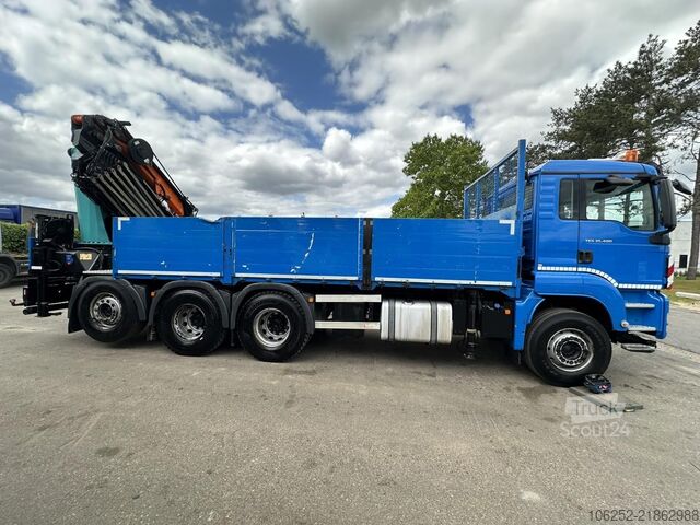 Kranbil MAN TGS 35.400 8x4 TRIDEM + (32.5m) CRANE HMF 4720 ...