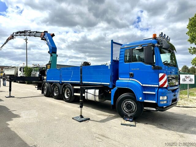 Kranwagen MAN TGS 35.400 8x4 TRIDEM + (32.5m) CRANE HMF 4720 ...