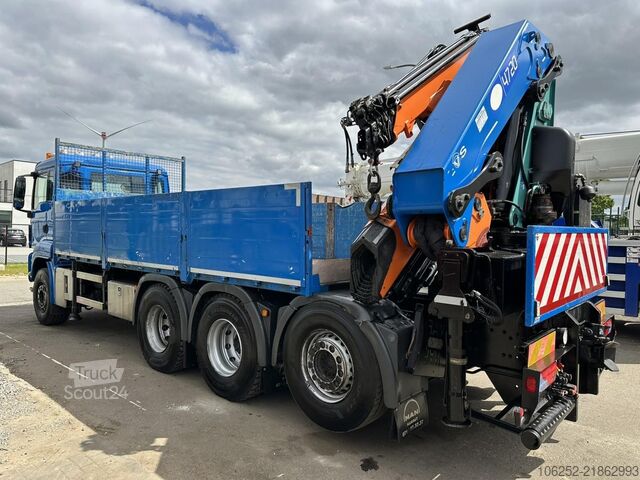 Kranwagen MAN TGS 35.400 8x4 TRIDEM + (32.5m) CRANE HMF 4720 ...
