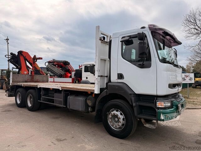 Vinç kamyonu Renault 370 DCI 6x4 + CRANE PALFINGER PK16502 + RADIO -...