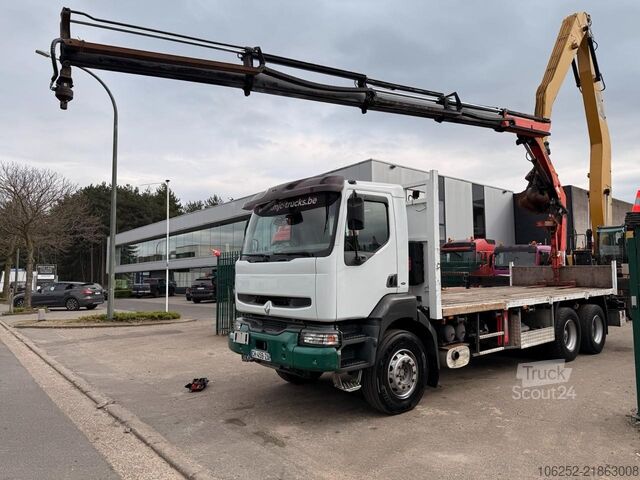 Vinç kamyonu Renault 370 DCI 6x4 + CRANE PALFINGER PK16502 + RADIO -...