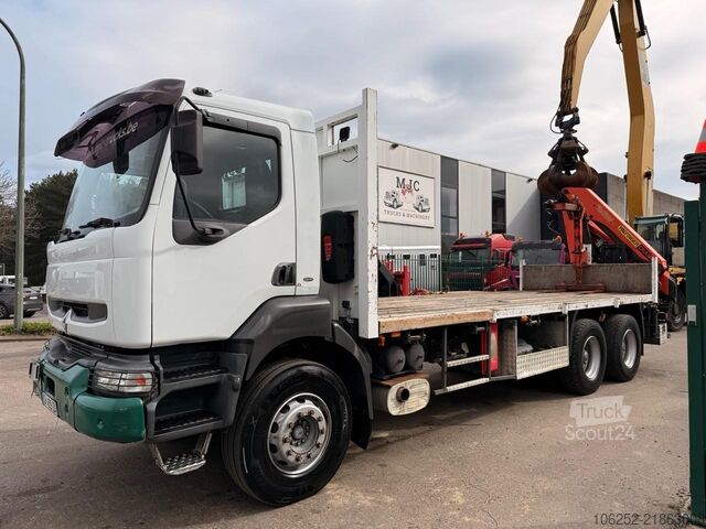 Vinç kamyonu Renault 370 DCI 6x4 + CRANE PALFINGER PK16502 + RADIO -...
